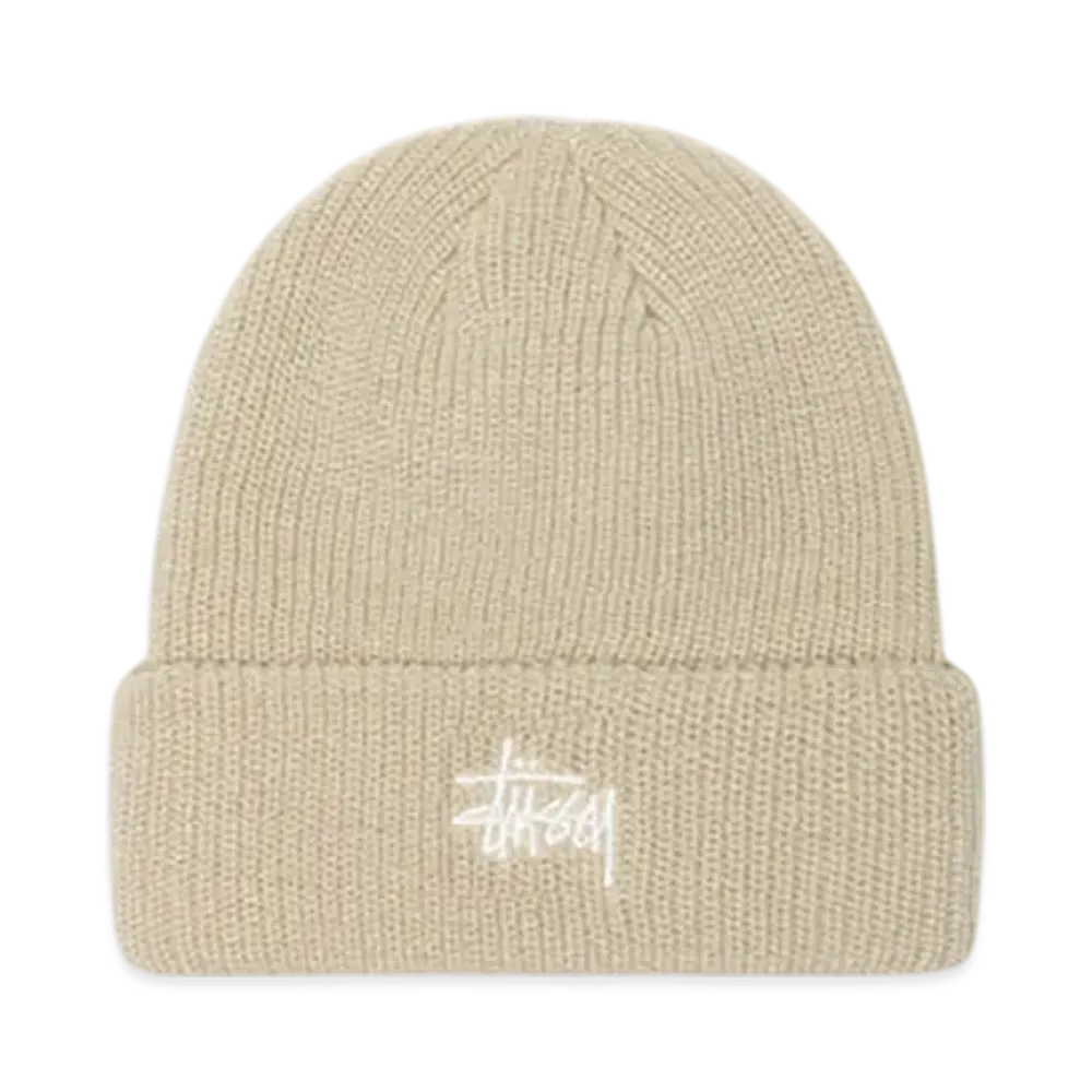 Stussy Basic Stussy Cuff Beanie "Faded Tan"