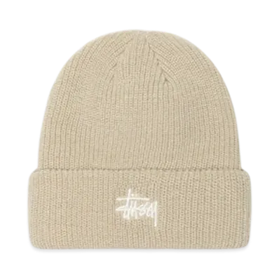 Stussy Basic Stussy Cuff Beanie "Faded Tan"