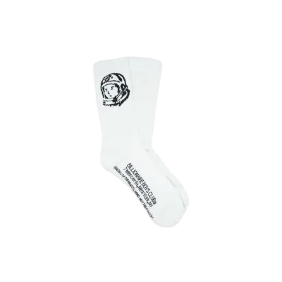 BILLIONAIRE BOYS CLUB BB HELMET JACQUARD SOCKS "BLEACH WHITE"