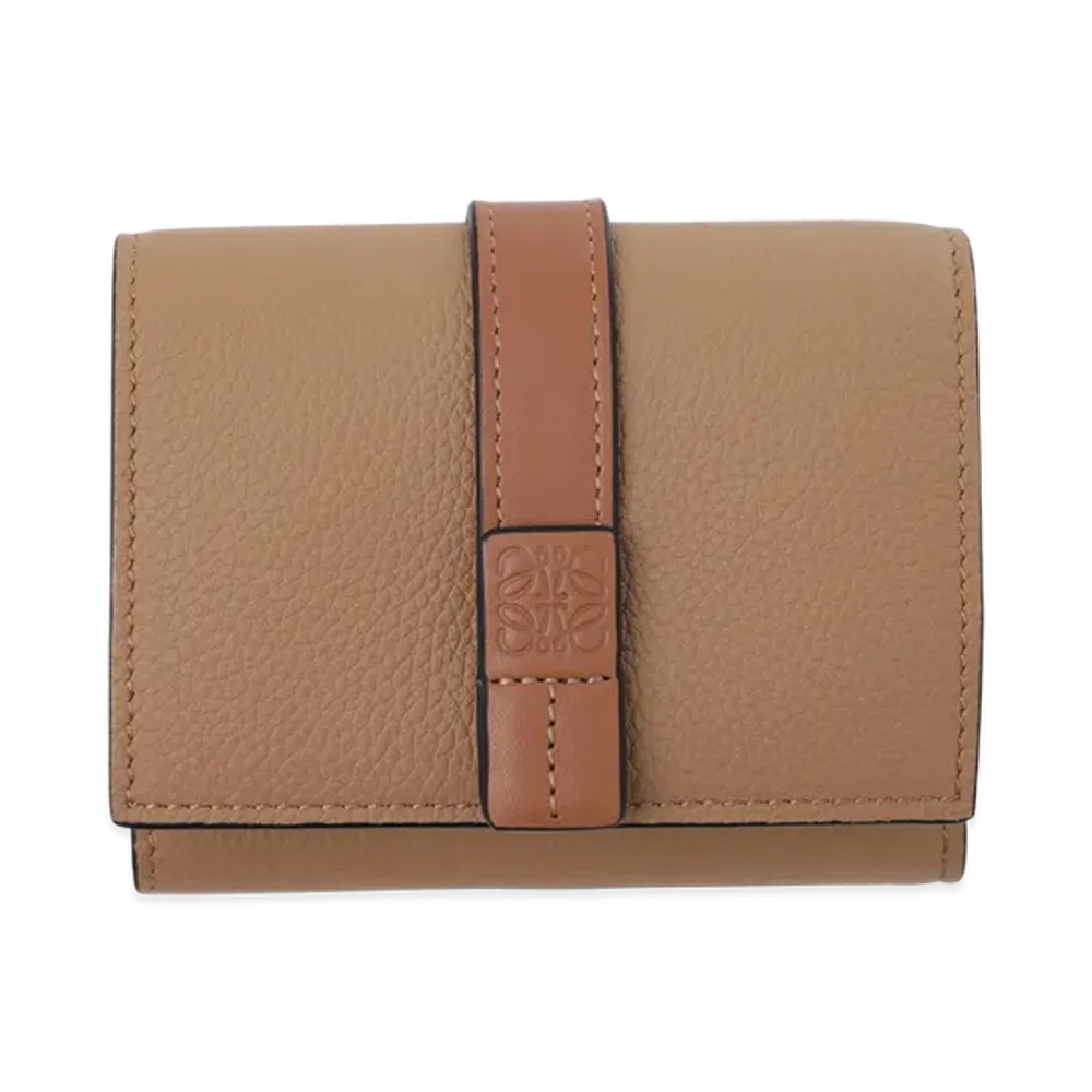LOEWE SGC Trifold Wallet "Toffee/Tan"