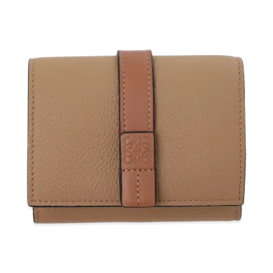 LOEWE SGC Trifold Wallet "Toffee/Tan"