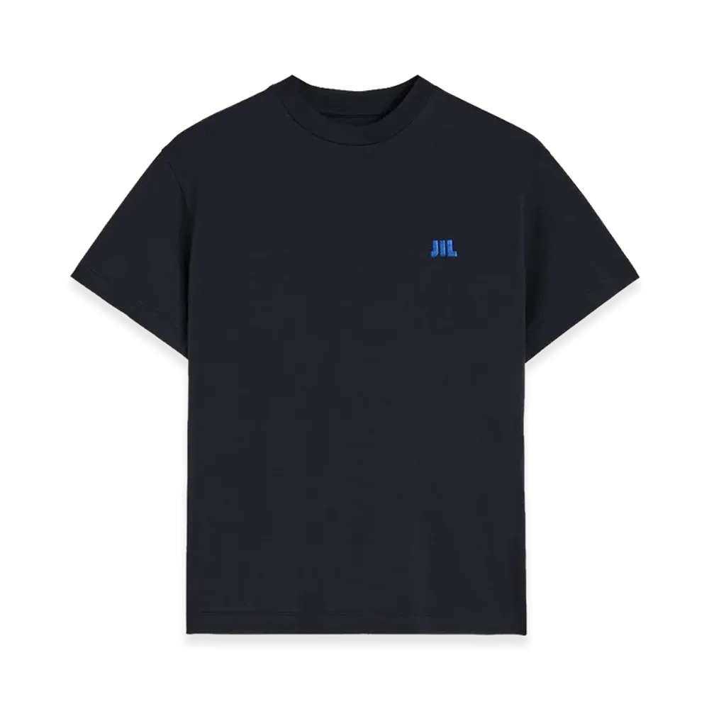 Jil Sander Women's Cotton T-Shirt "Midnight Blue"