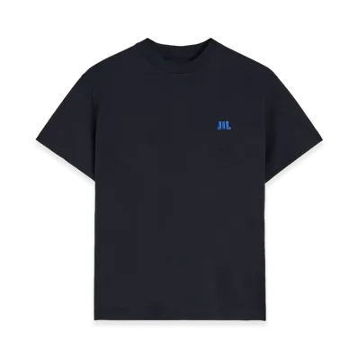 Jil Sander Women's Cotton T-Shirt "Midnight Blue"