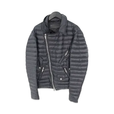 Chrome Hearts Dagger Zip Nylon Riders Down Jacket "Black"