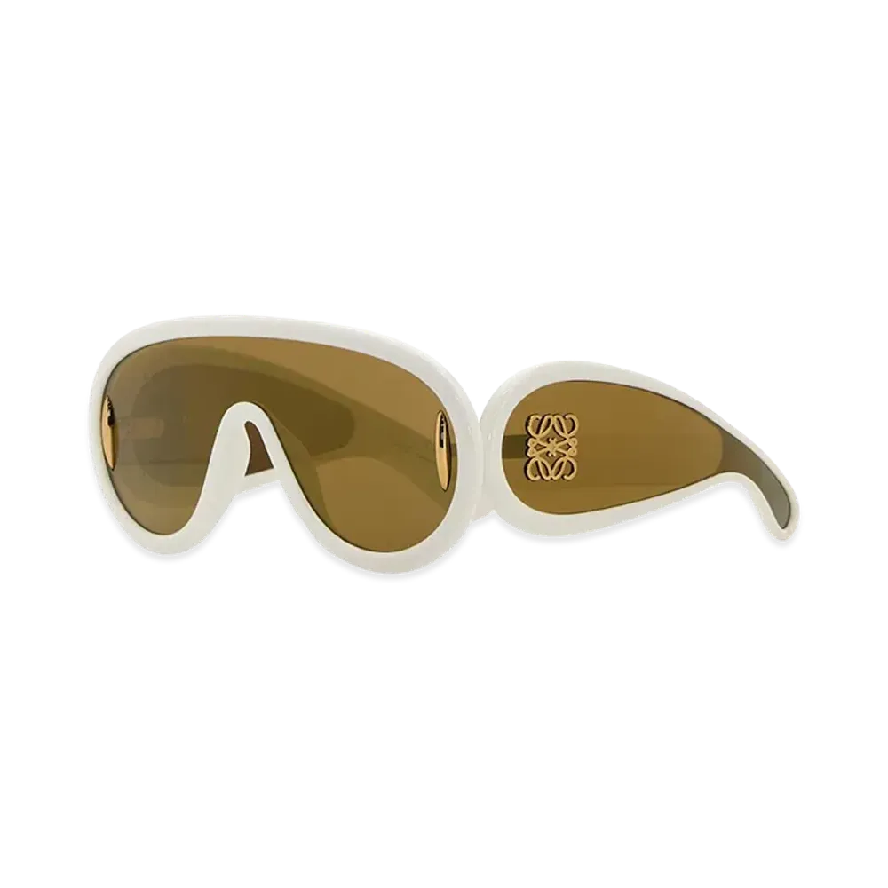 LOEWE White Acetate Sunglasses "White"