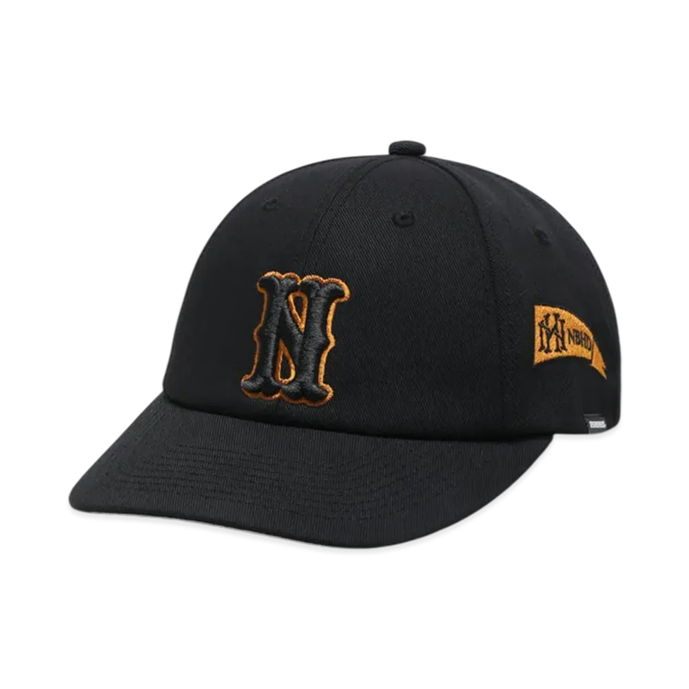 NEIGHBORHOOD Baseball Cap "Black/Gold"