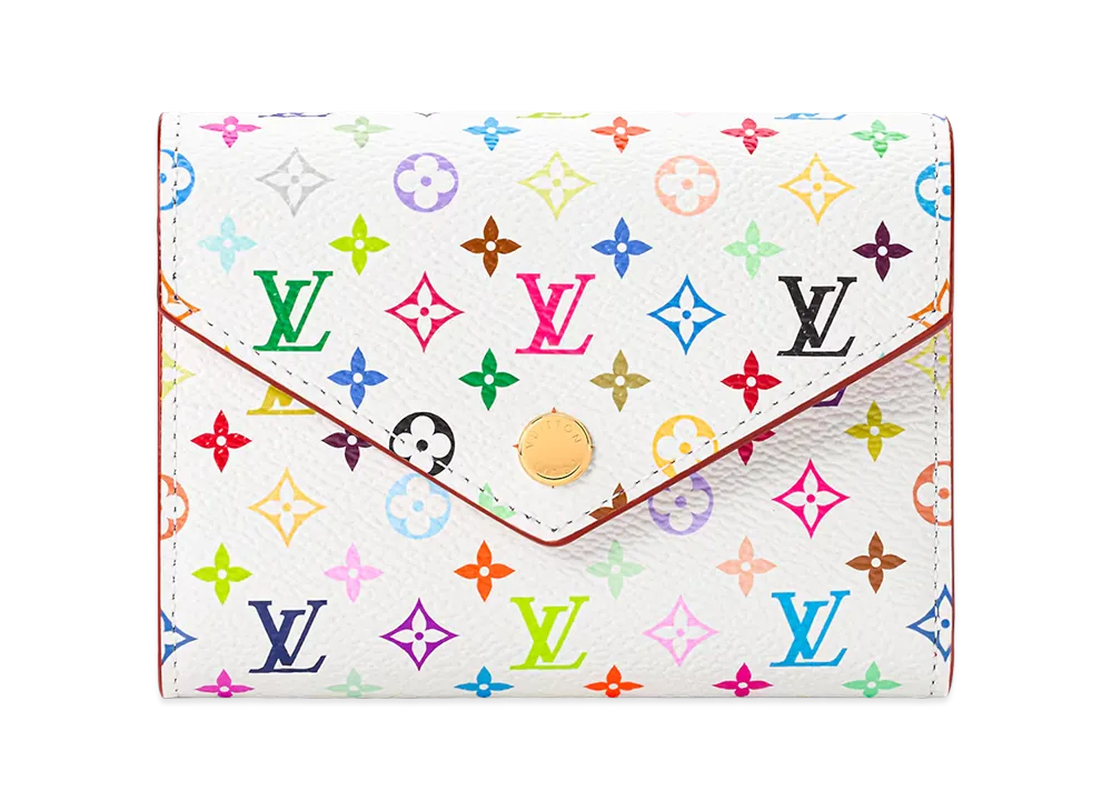 Louis Vuitton x Takashi Murakami Victorine Wallet "White"