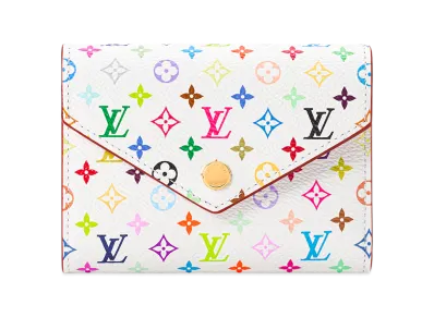 Louis Vuitton x Takashi Murakami Victorine Wallet "White"