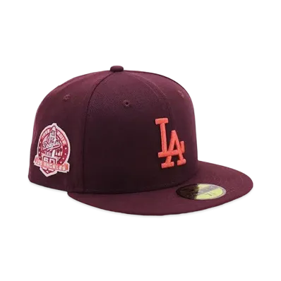 NEW ERA x THE CAP Red Planet Los Angeles Dodgers "Maroon"