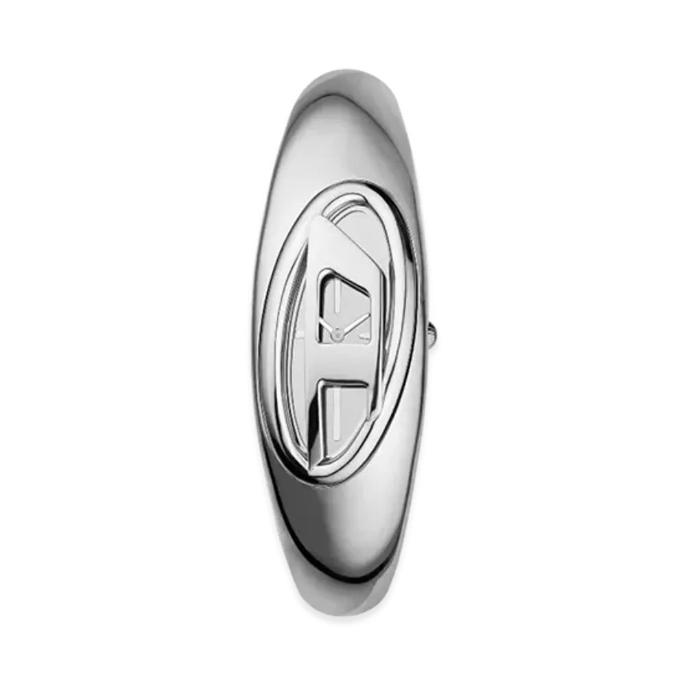 Diesel Dz5606 Watch Wonder-D Two-Hand Stainless Steel Watch "Silver"