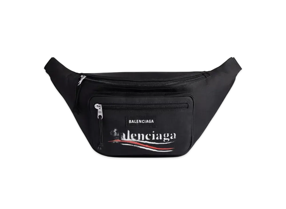 BALENCIAGA Explorer Beltpack "Black"