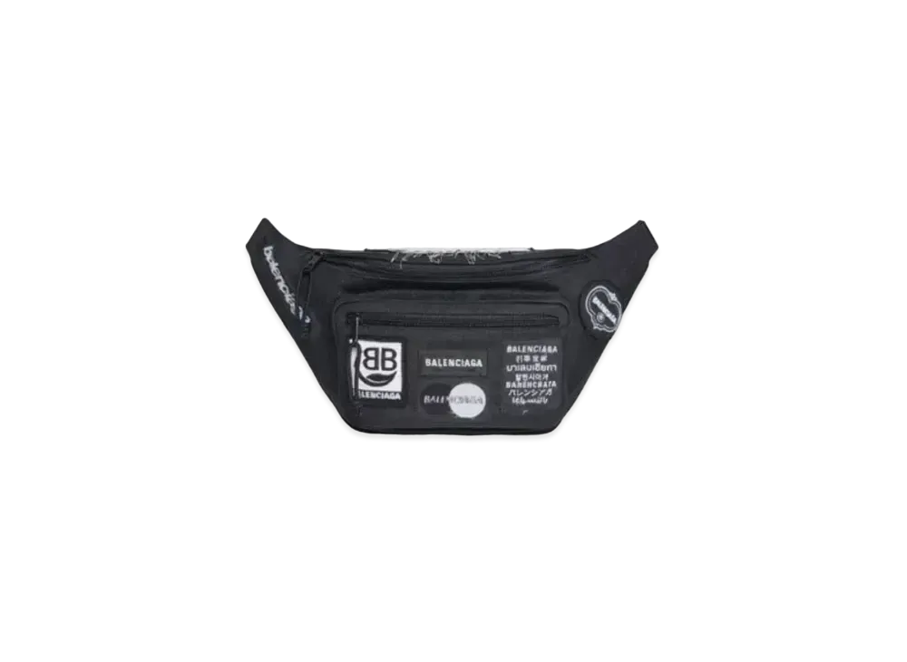 BALENCIAGA Explorer Belt Bag "Black"