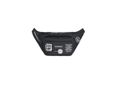 BALENCIAGA Explorer Belt Bag "Black"