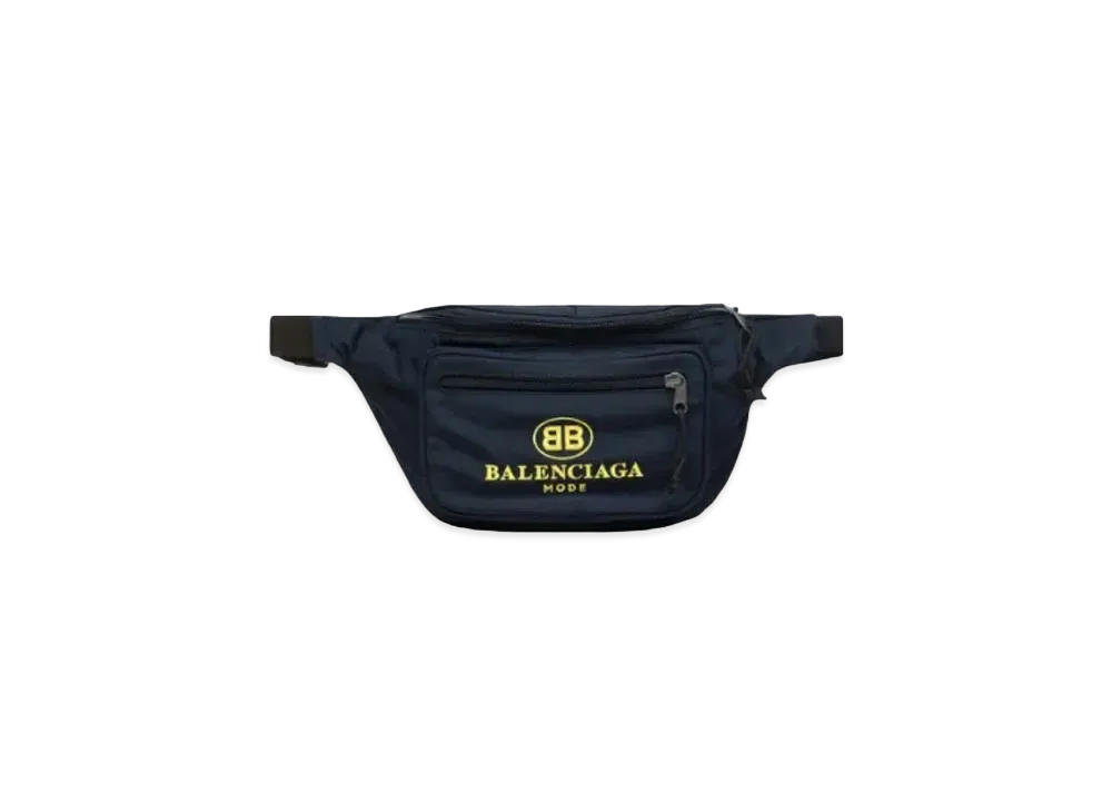 BALENCIAGA Explorer Belt Bag BB Mode "Navy"