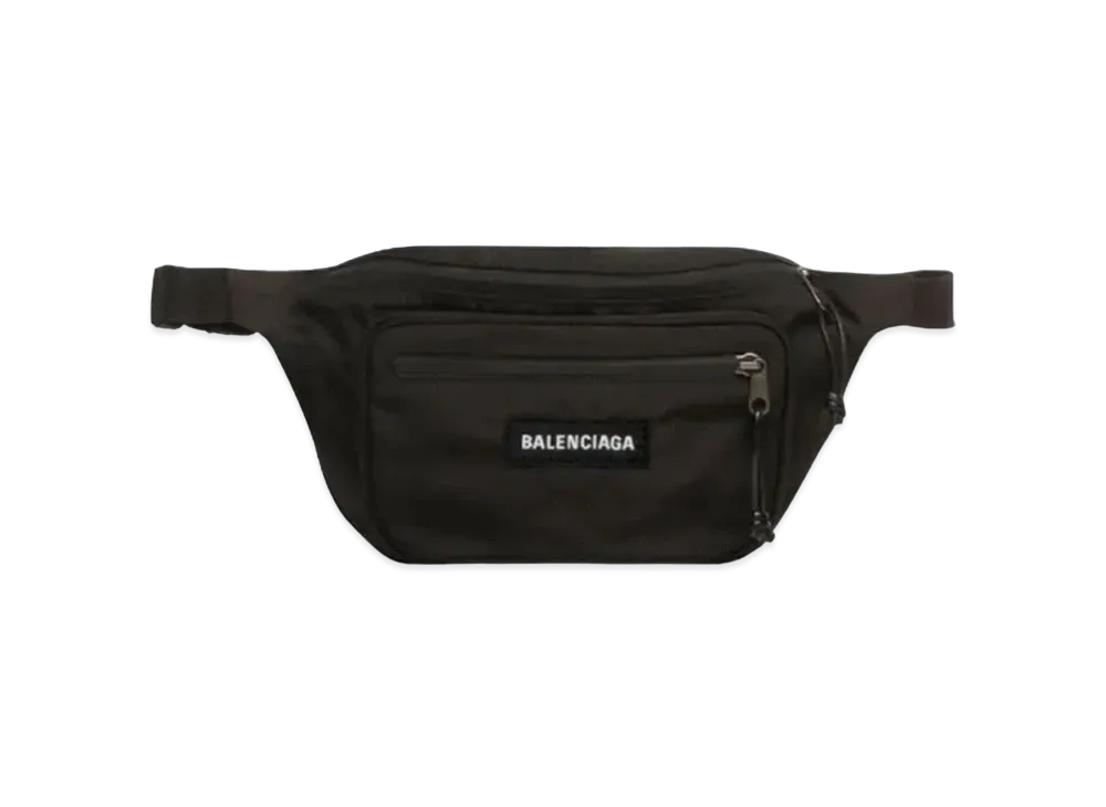 BALENCIAGA Explorer Waist Bag "Black"