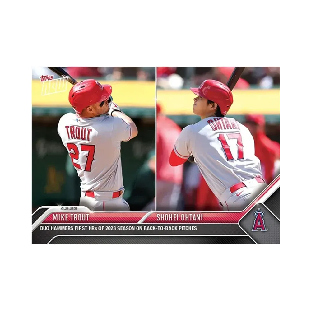 マイクトラウト / 大谷翔平 [36](2023 MLB トップスナウ JPカード)