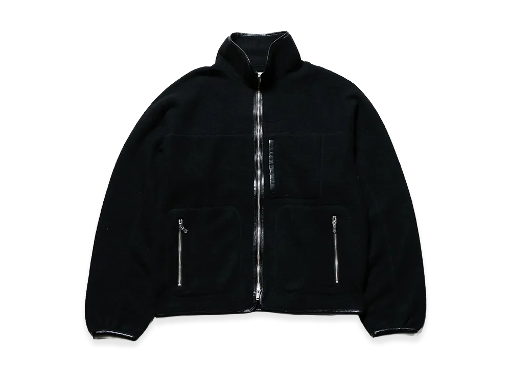 YOKE Wool Fleece Blouson "Black"