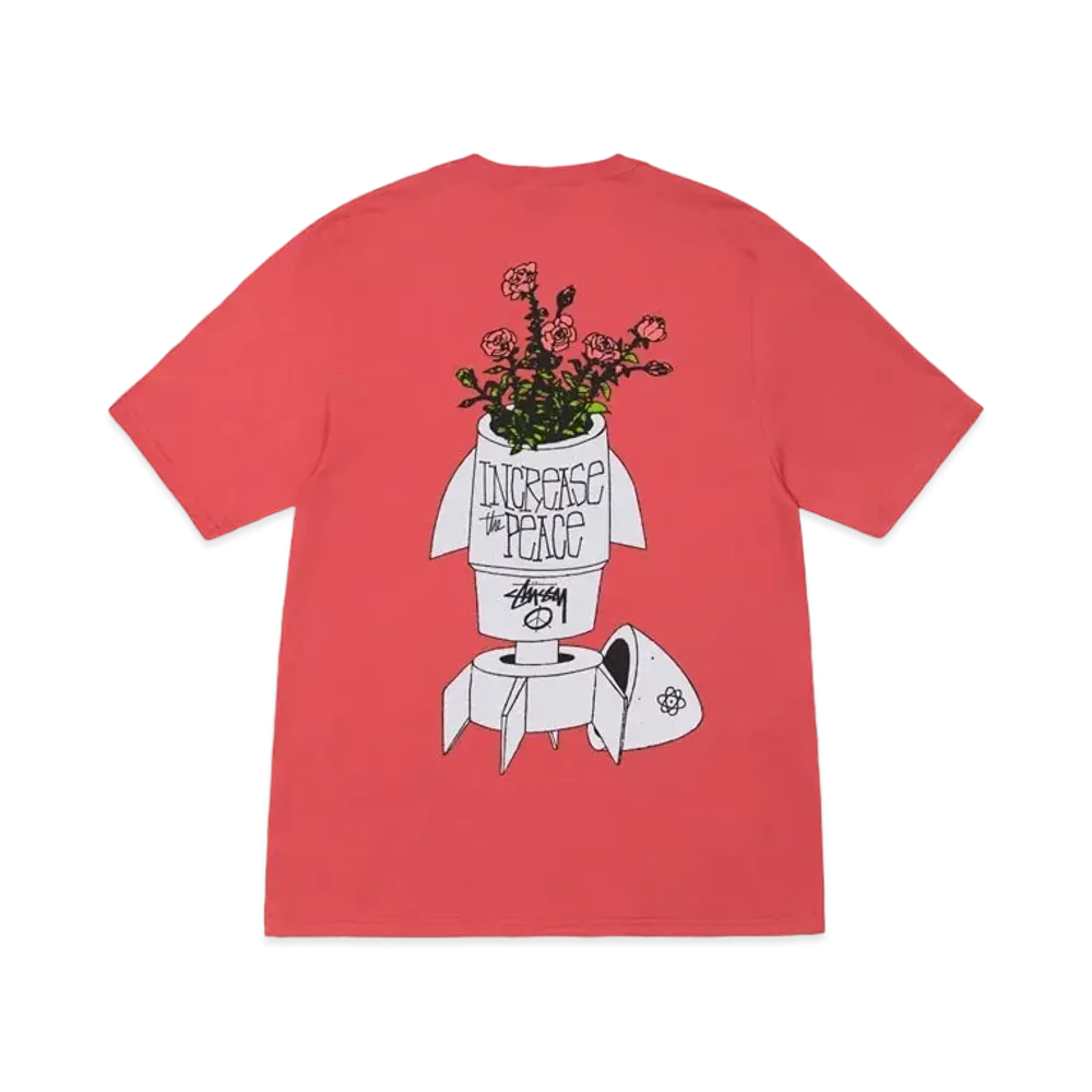 Stussy Flower Bomb Tee "Pepper"