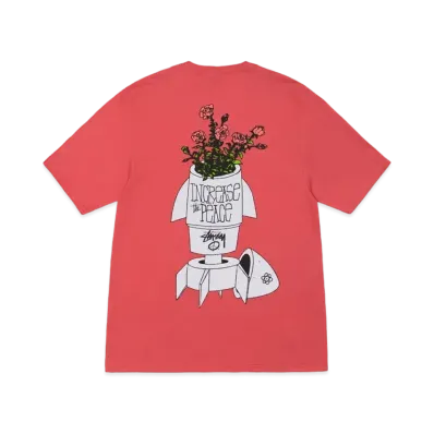 Stussy Flower Bomb Tee "Pepper"