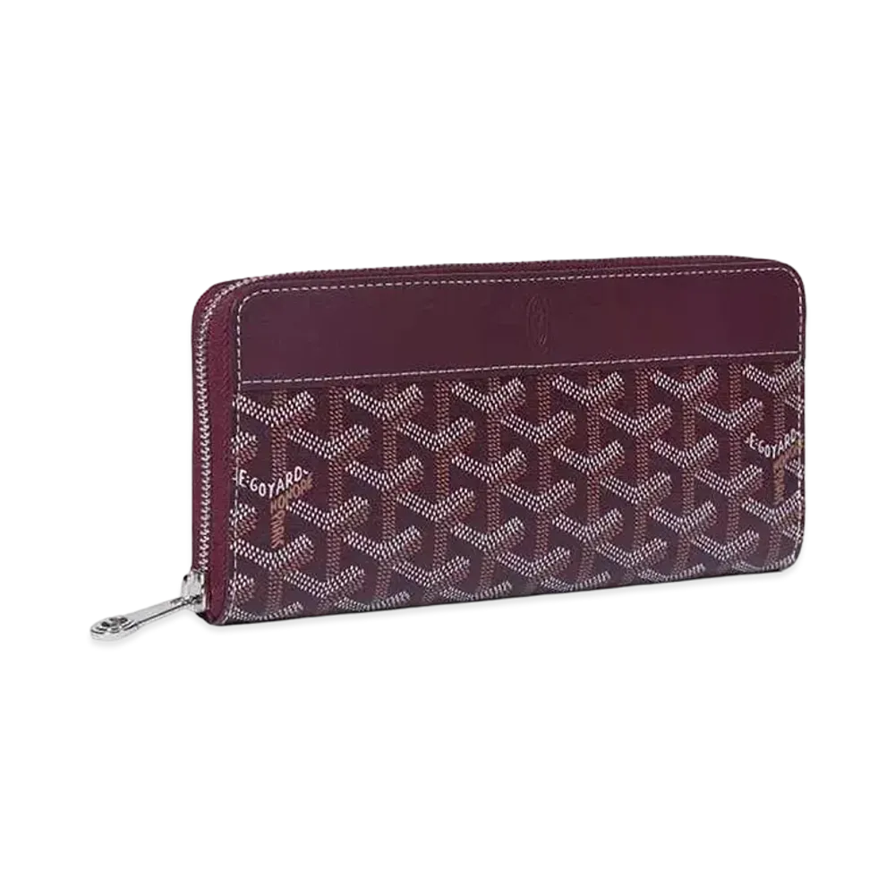 Goyard Matignon GM Wallet "Burgundy"