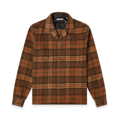 OUR LEGACY Heusen Shirt "Fox Brown Check"