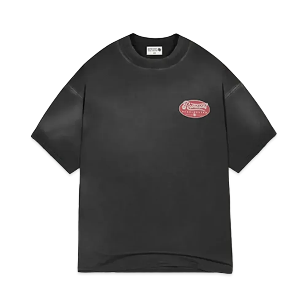 REPRESENT x DUKE + DEXTER British Luxury T-Shirt "Stained Black"