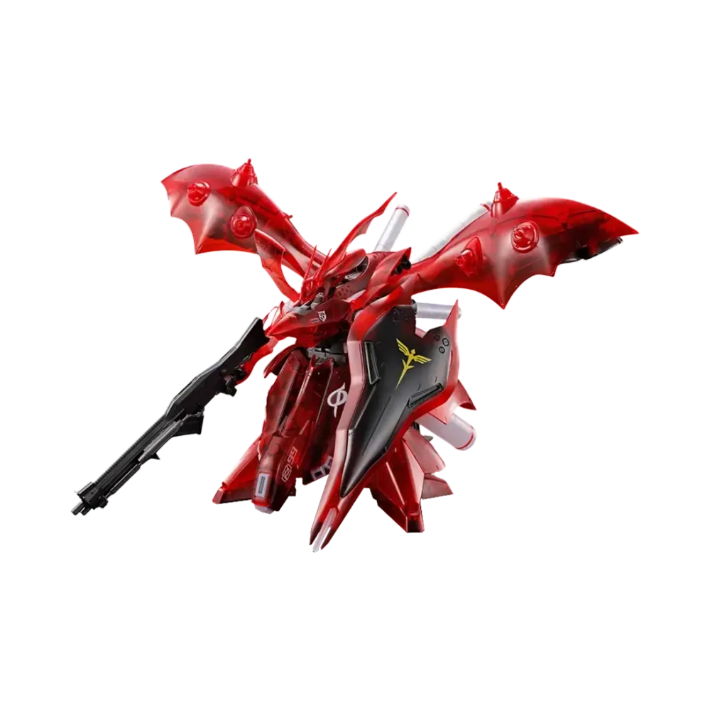 BANDAI "HIGH GRADE" -MOBILE SUIT GUNDAM: CHAR'S COUNTERATTACK- HG 1/144 MSN-04 II Nightingale [Clear Color]