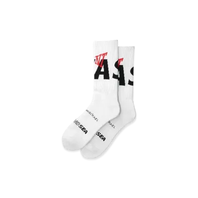 SAINT MXXXXXX x WIND AND SEA Socks "White"