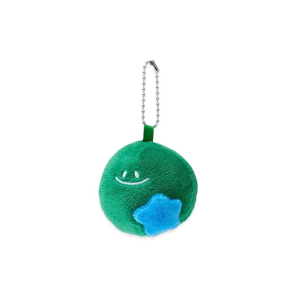 FamilyMart Convenience Wear x NIGO Plush Keychain Sun and Star "Green"