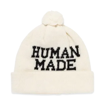 HUMAN MADE Pop Beanie "White"