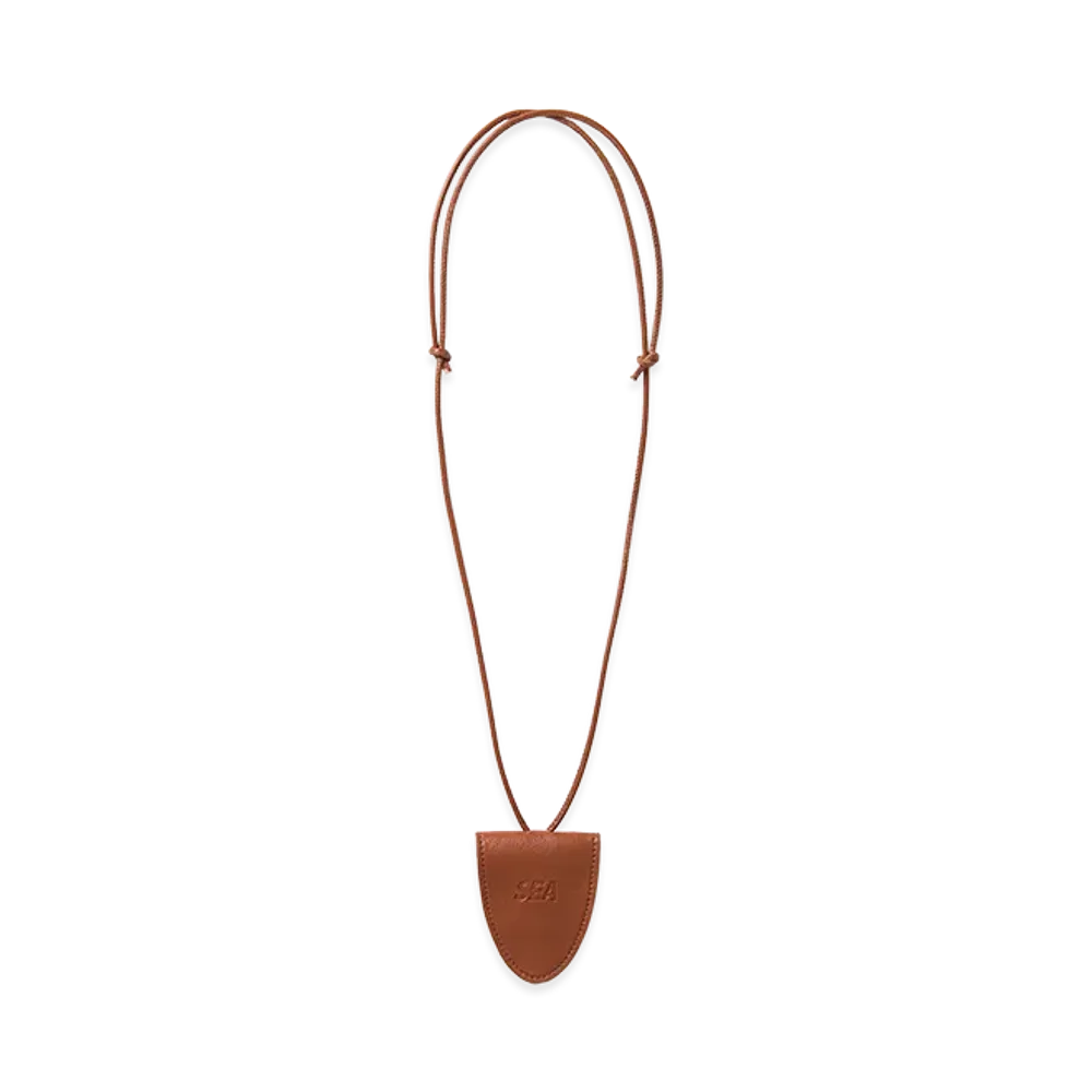 WIND AND SEA Sea Glasses Holder Necklace "Brown"