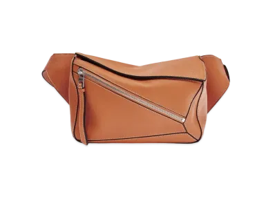 LOEWE Small Puzzle Bumbag In Classic Calfskin "Tan"