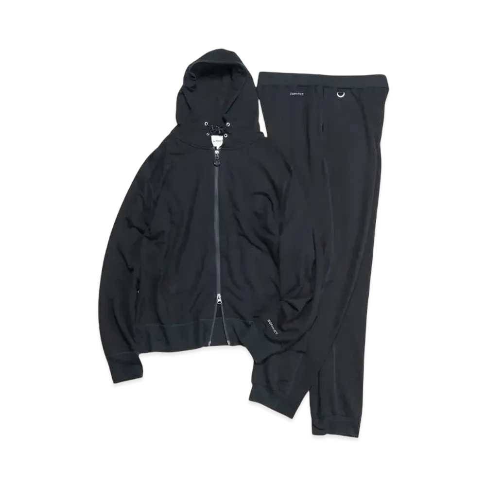SOPHNET. Moc-T Hoodie & Long Pants Set "Black"