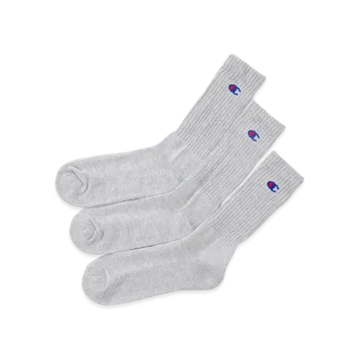 Champion 3P Socks "Heather Gray"