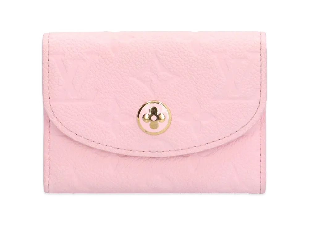 Louis Vuitton Portefeuille Rosalie Monogram Empreinte "Cotton Candy" "Pink"