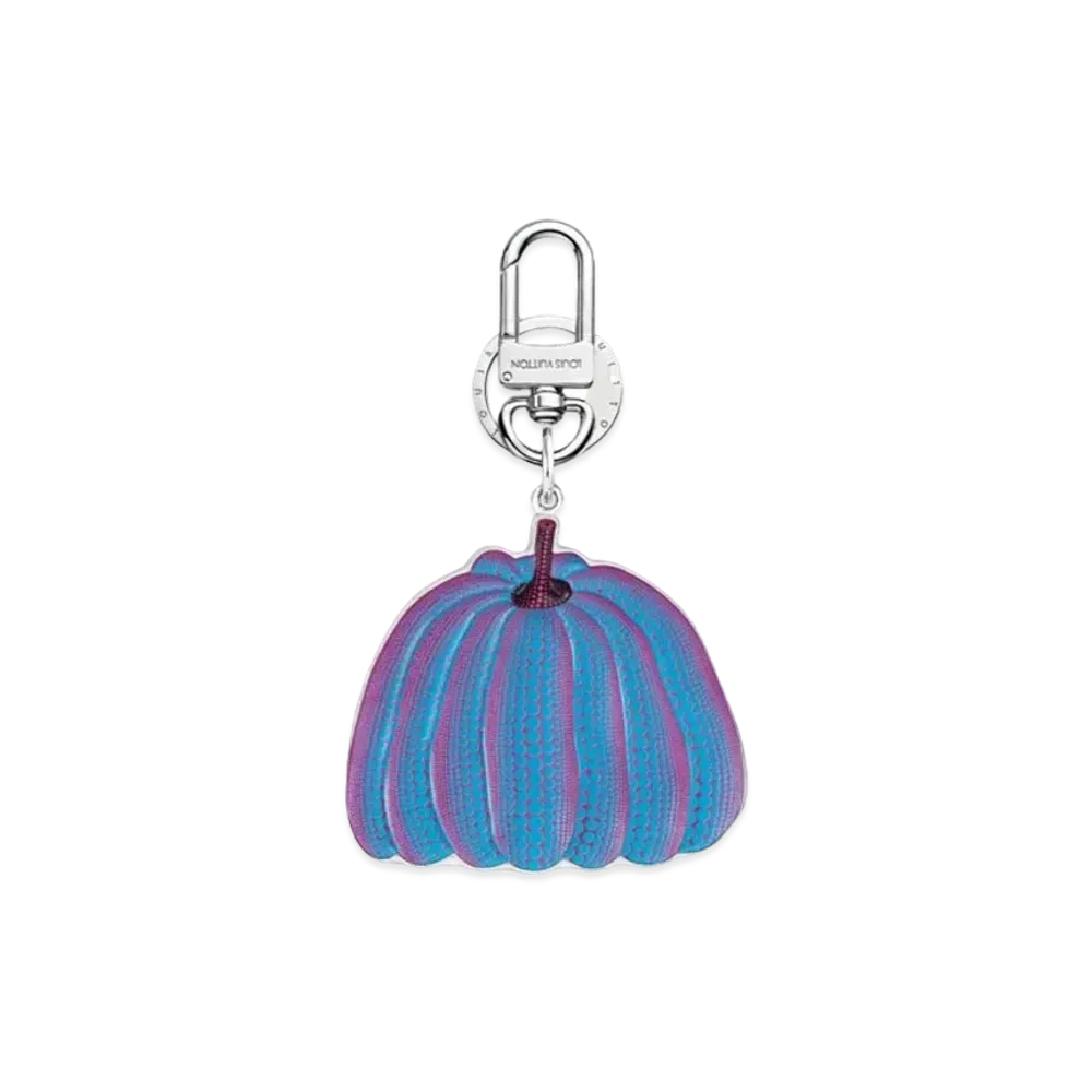 Louis Vuitton x Yayoi Kusama Pumpkin Key Holder & Bag Charm "Violet"