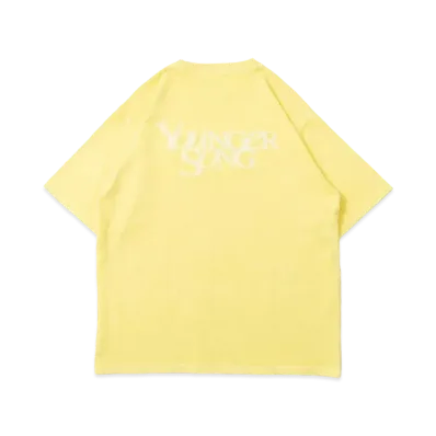 Younger Song Universal logo overdye tee "Yellow"