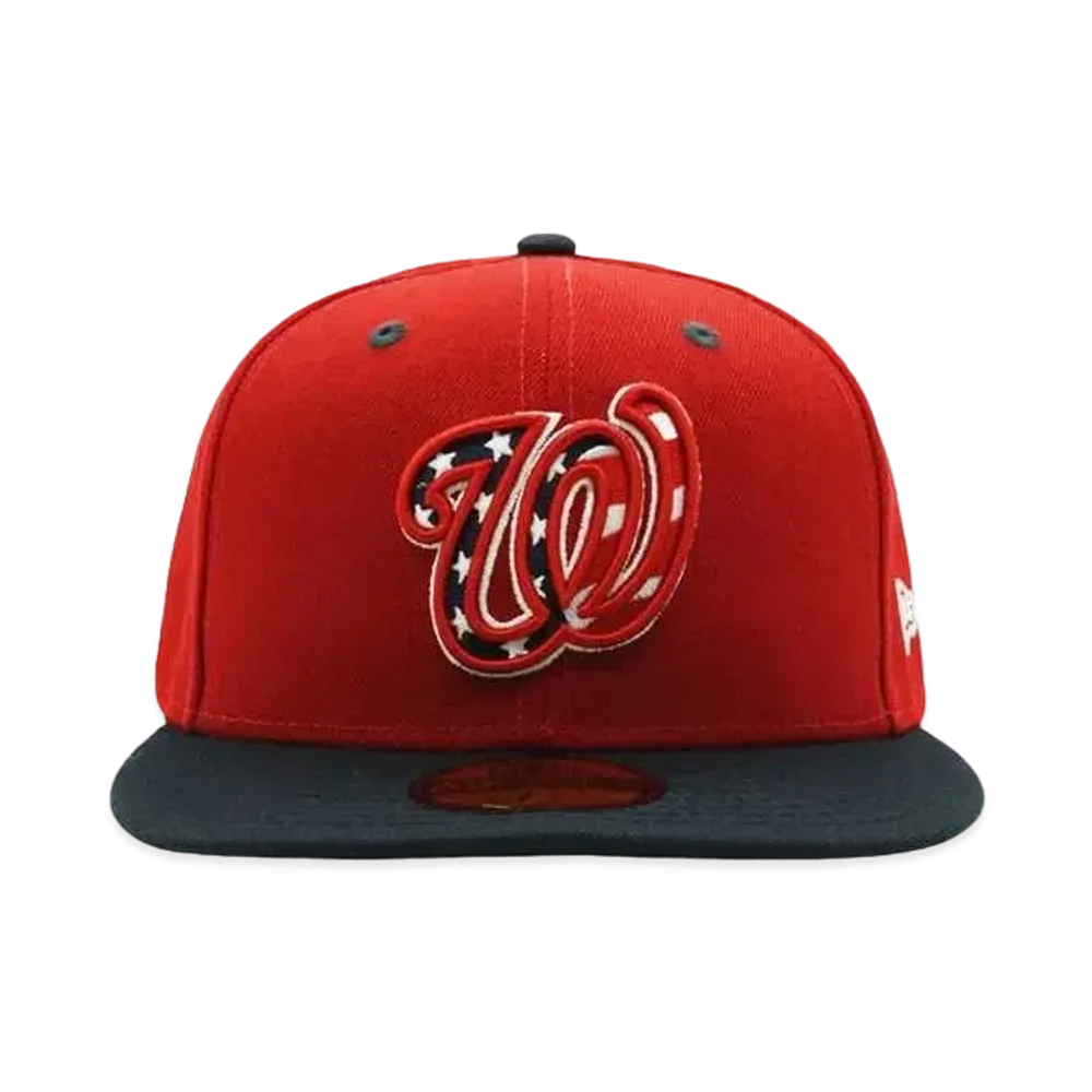 NEW ERA 59FIFTY MLB On-Field Washington Nationals "RED/BLACK"