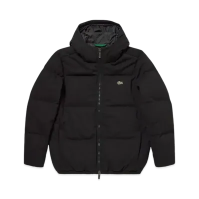 LACOSTE Pique Down Jacket "Black"