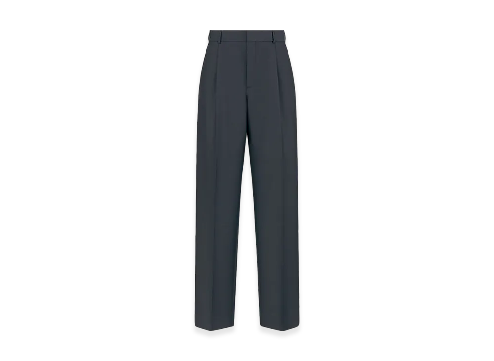 Dior Pants Wool Mohair Twill "Blue"