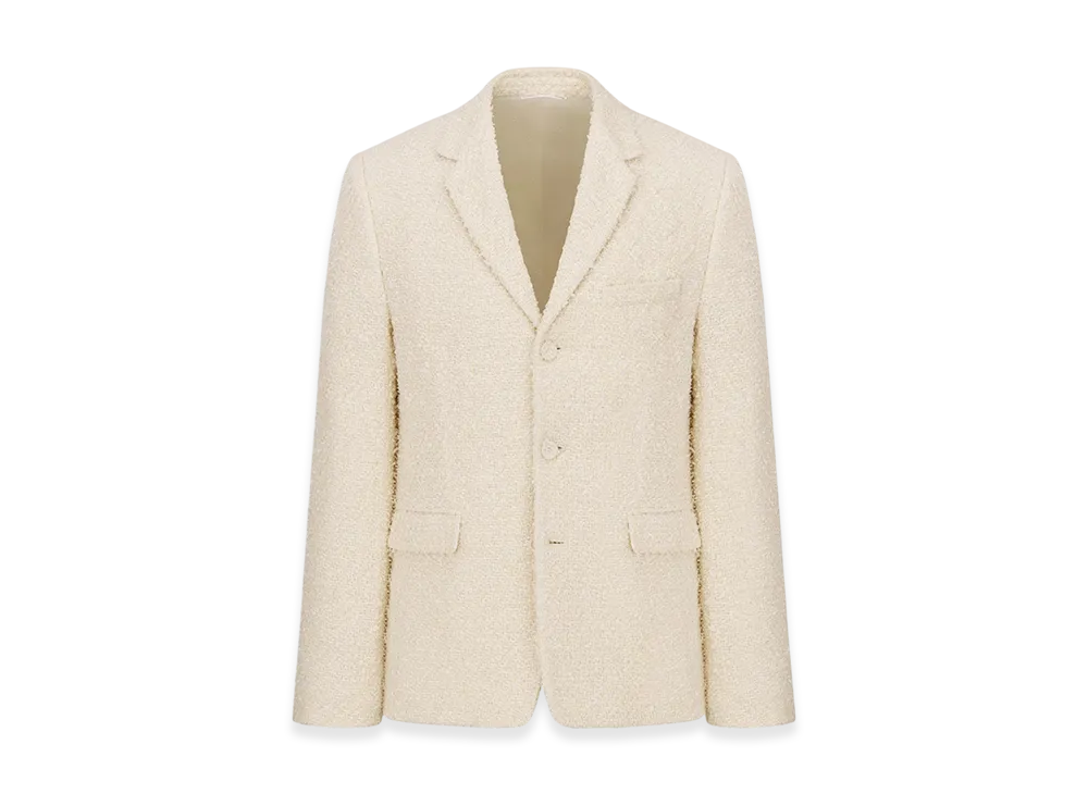 Dior Blend Tweed Jacket "Ecru"