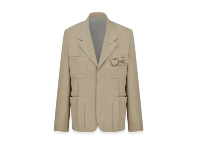 Dior Jacket with Bow "Beige"