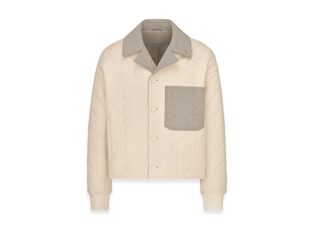 Dior Cannage Jacket "Ecru"