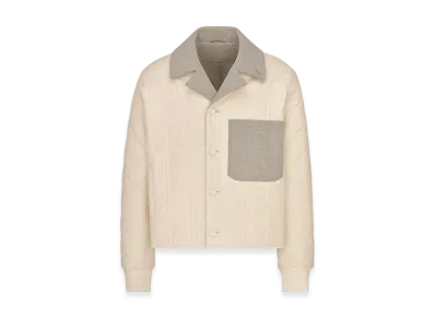 Dior Cannage Jacket "Ecru"