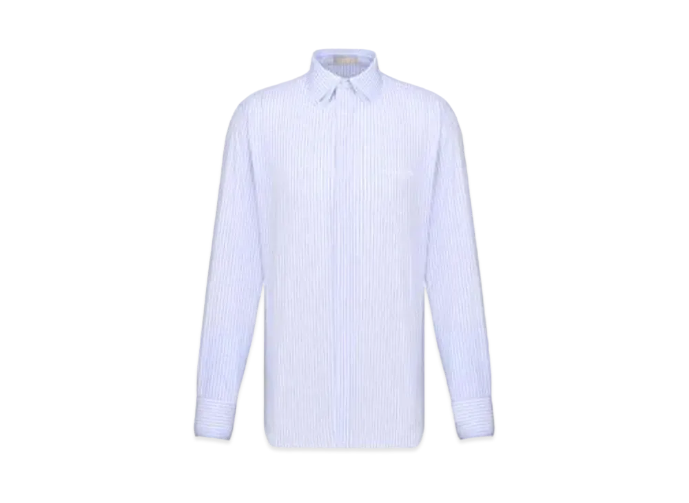 [美品] Dior ホワイトシャツ 極美品 DIOR ディオールオム 長袖シャツ ホワイト 39 Lサイズ
