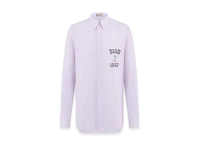 Dior Bobby Shirt Poplin Pink Stripes "White/Pink"