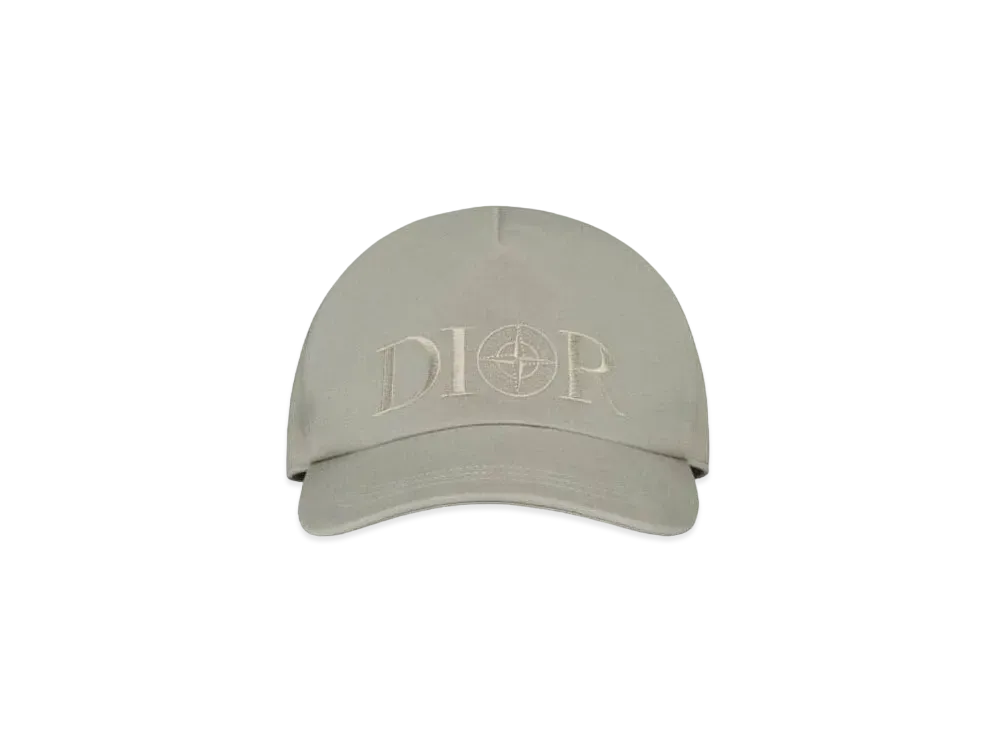 Dior x Stone Island Baseball Cap Technical Cotton "Beige"