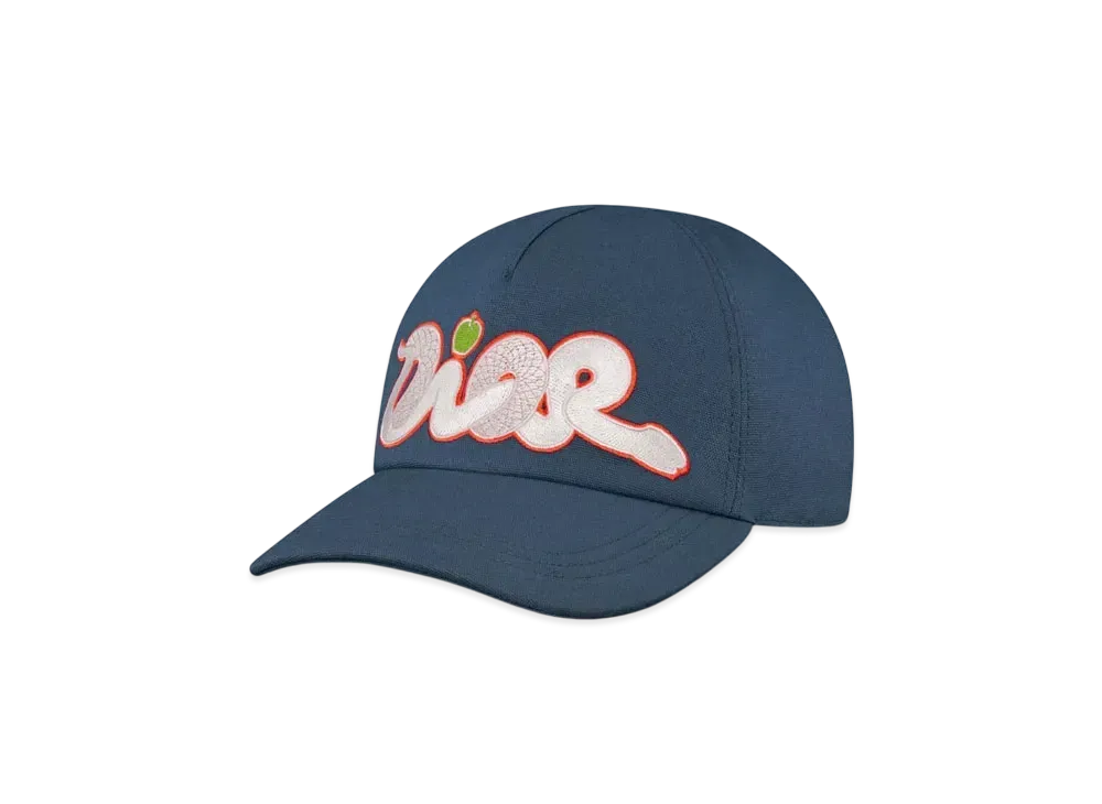 Dior x KAWS Cap Cotton "Navy Blue"