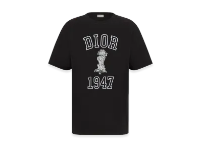 Dior Relaxed-Fit Slub Jersey Bobby T-Shirt "Black"