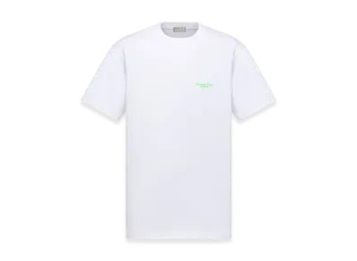 Dior Christian Dior Couture Organic Jersey Relaxed-Fit T-Shirt "White"